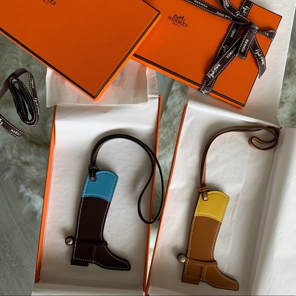 Hermes paddock charm - blue - Picture 3 of 3